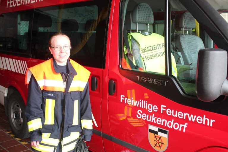 Erste Maschinistin am Standort Seukendorf