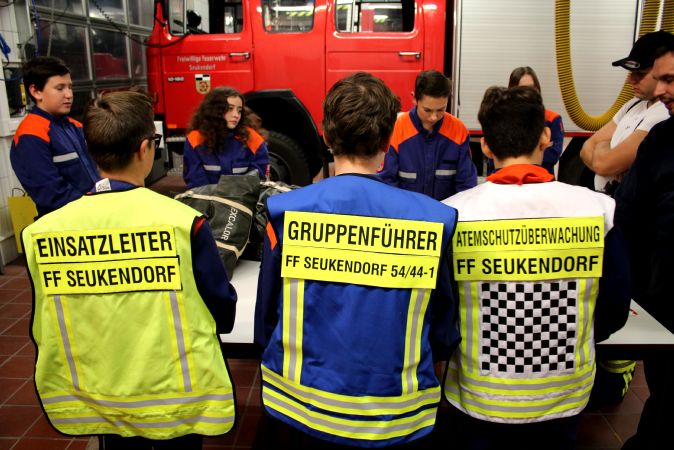 Jugendübung – Vorbereitung auf den Wissenstest