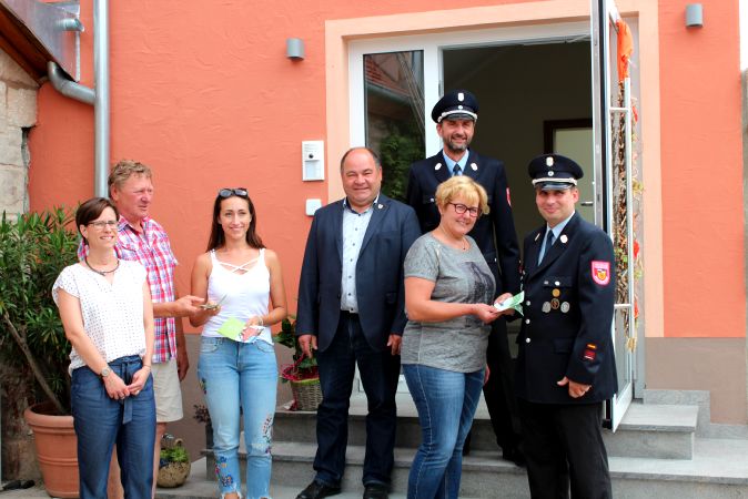 Spendenübergabe der Familie Lämmermann