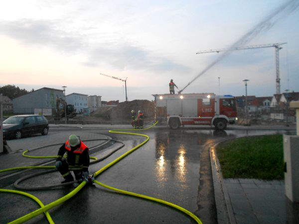 Zugübung 05/2018 – Abgabe von Großer Wassermenge