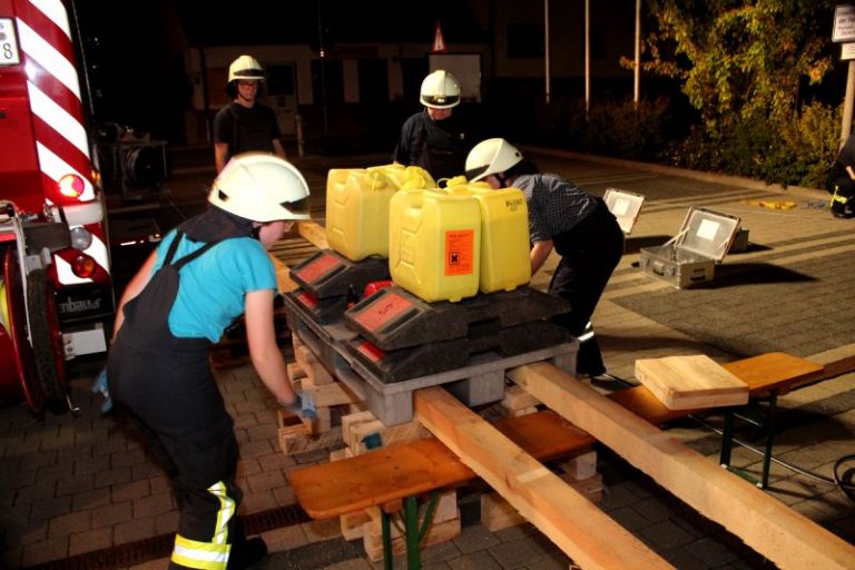 Zugübung 09/2018 – Geschicklichkeitsaufgaben