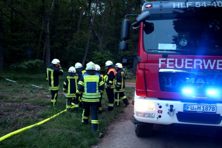 Zugübung 05/2019 – Waldbrand