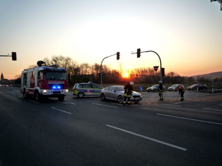 Einsatz 12 – 2020 / THL Öl und Betriebsstoffe auf Fahrbahn