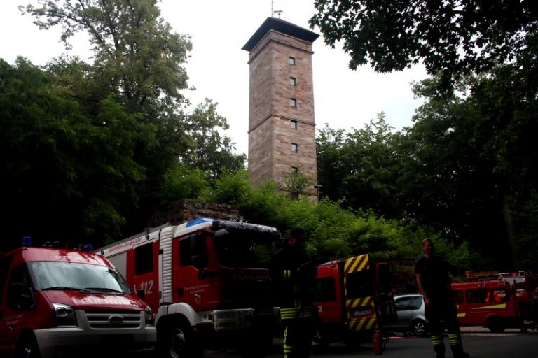 Belastungsübung der Atemschutzgeräteträger