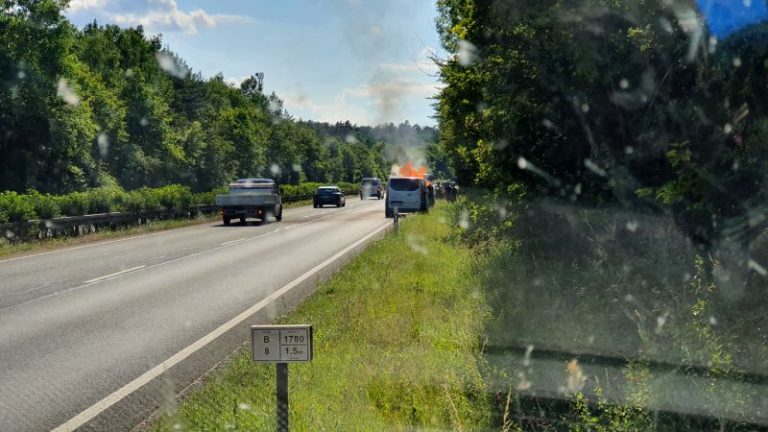 Einsatz 19 – 2020 / Brand einer Ladefläche