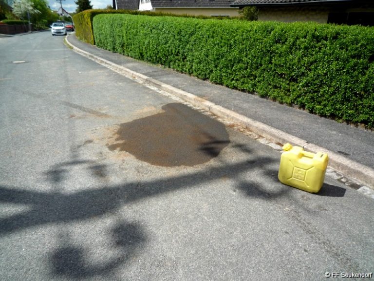 Einsatz 13 – 2021 / THL – Öl auf Fahrbahn