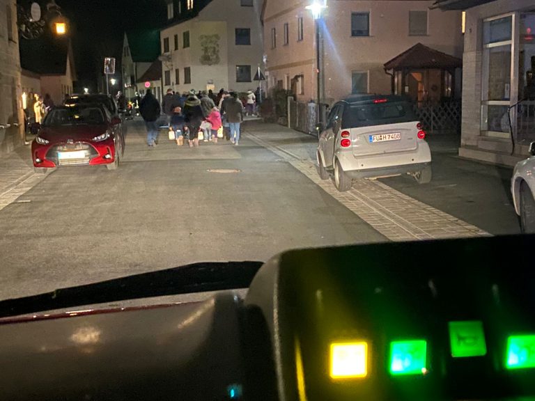 Einsatz 37 – 2021 / Sicherheitswache – Laternenumzug KiGa