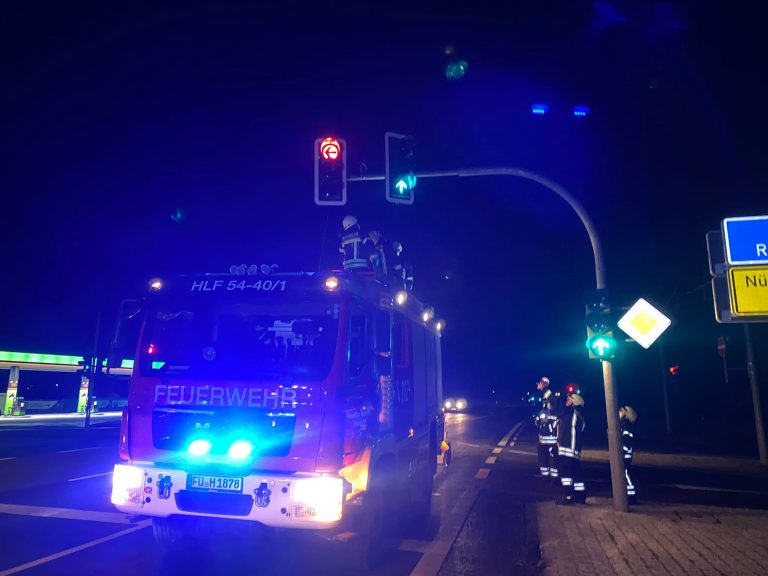 Einsatz 08 – 2022 / THL – Ampelanlage