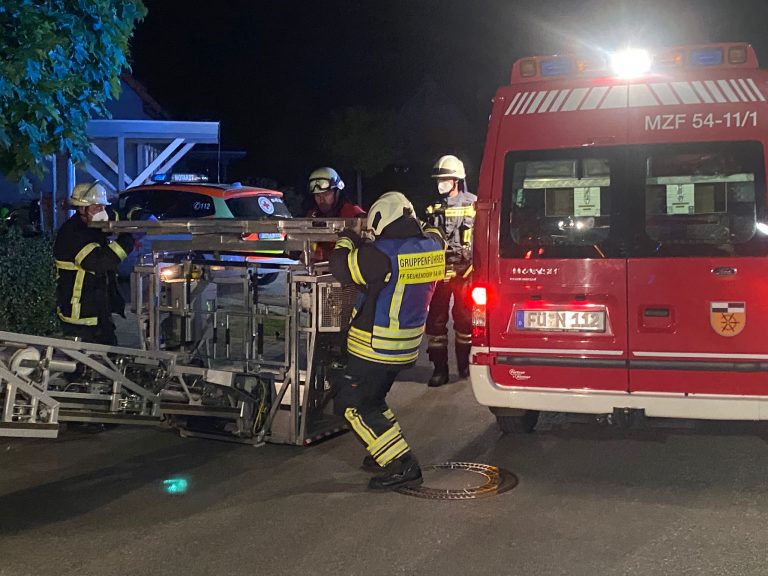 Einsatz 18 – 2022 / THL – Drehleiterrettung