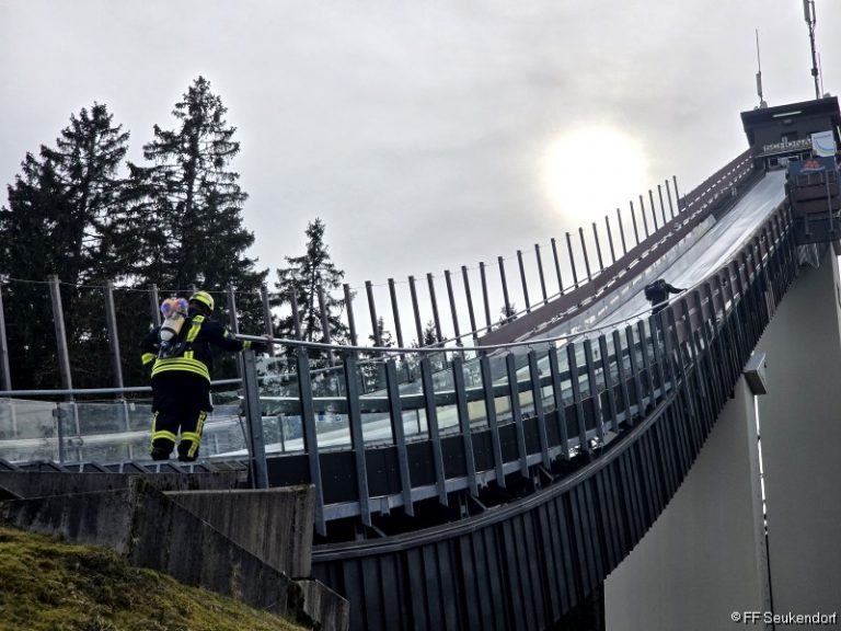 FCC TEAM beim Testlauf zum 1. Schornacher Schanzenlauf
